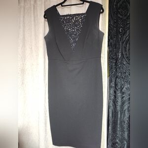 Like new women's black dress